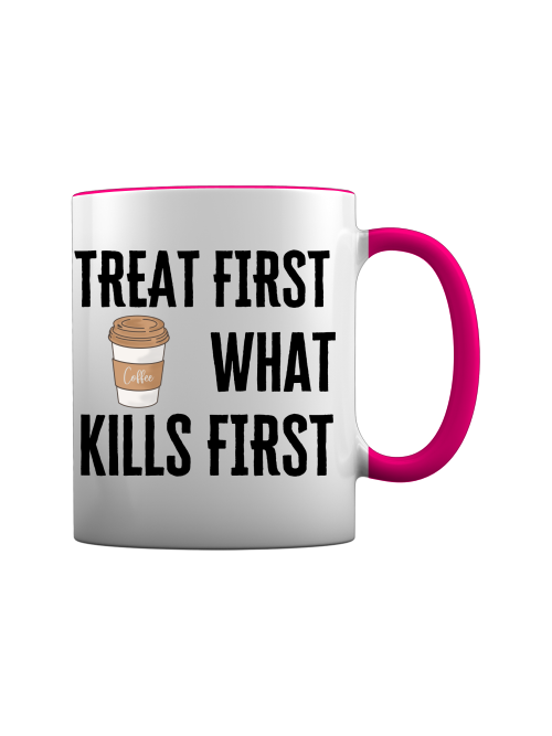 Sanitäter Tasse - Threat first what kills first