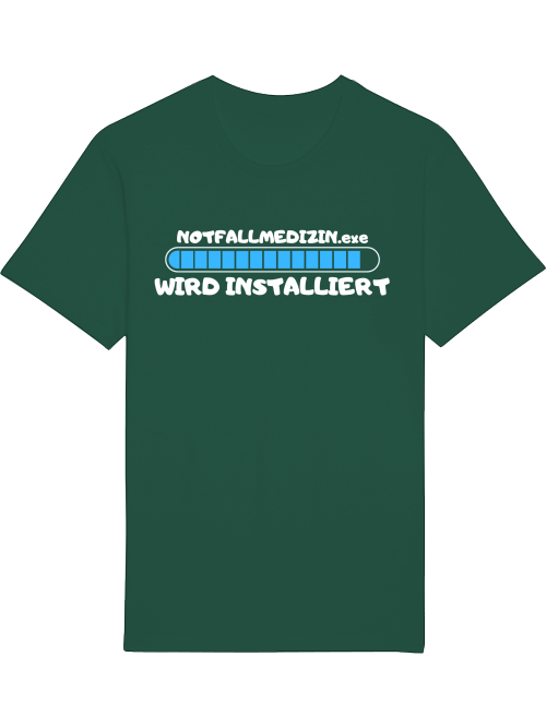 Notfallsanitäter Azubi T-Shirt | Notfallmedizin.exe wird installiert