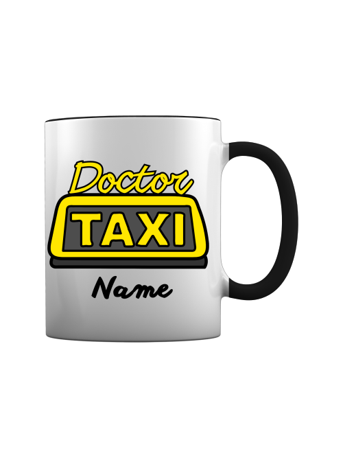 NEF Fahrer Tasse | Doctor Taxi [Mit Name]