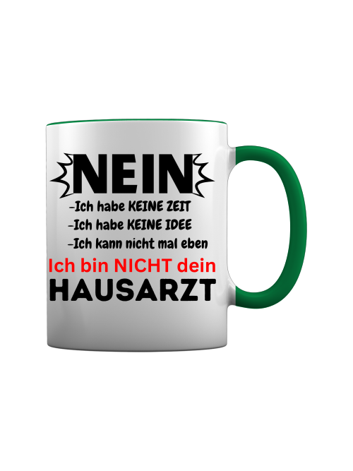 Sanitäter Tasse - Nein ich bin nicht dein Hausarzt